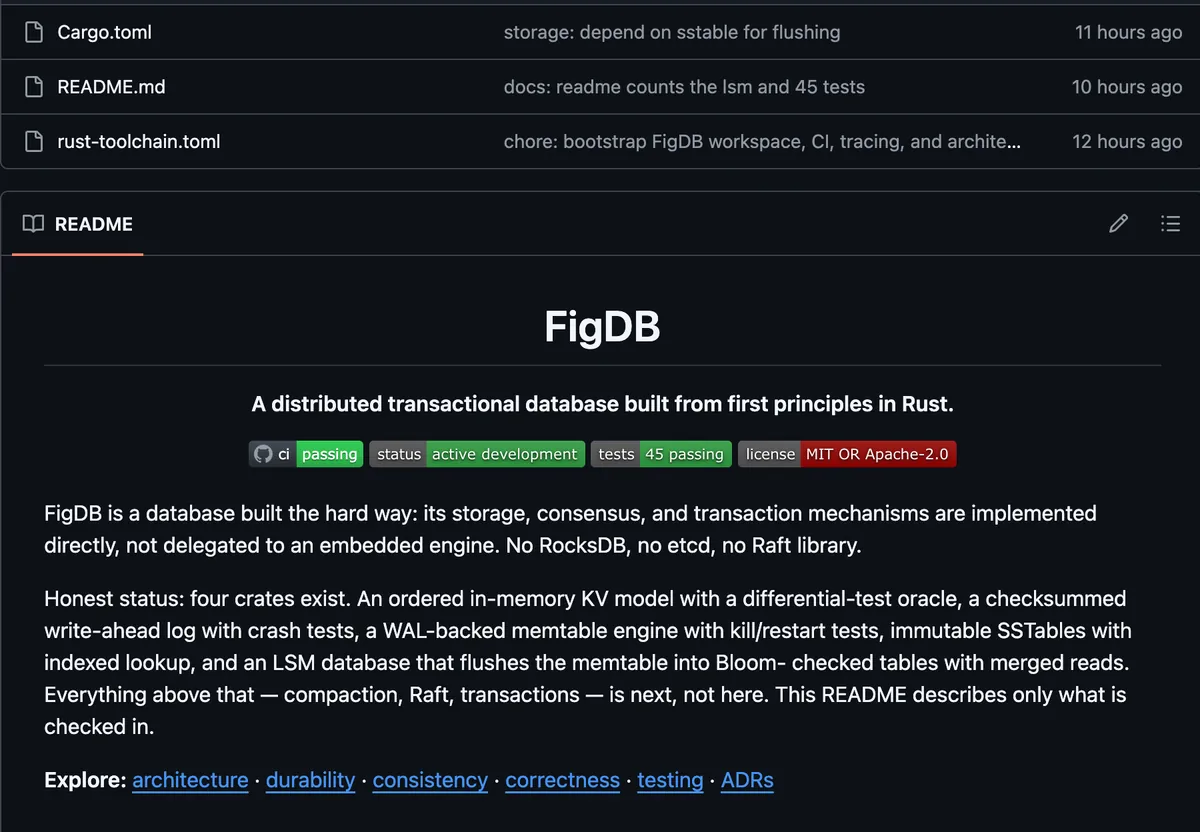 FigDB — project screenshot
